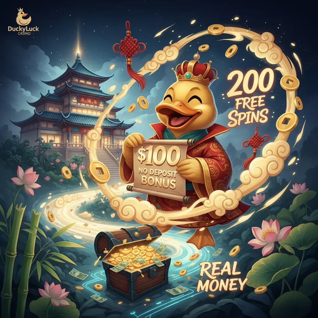 $100 no deposit bonus 200 free spins real money - DuckyLuck