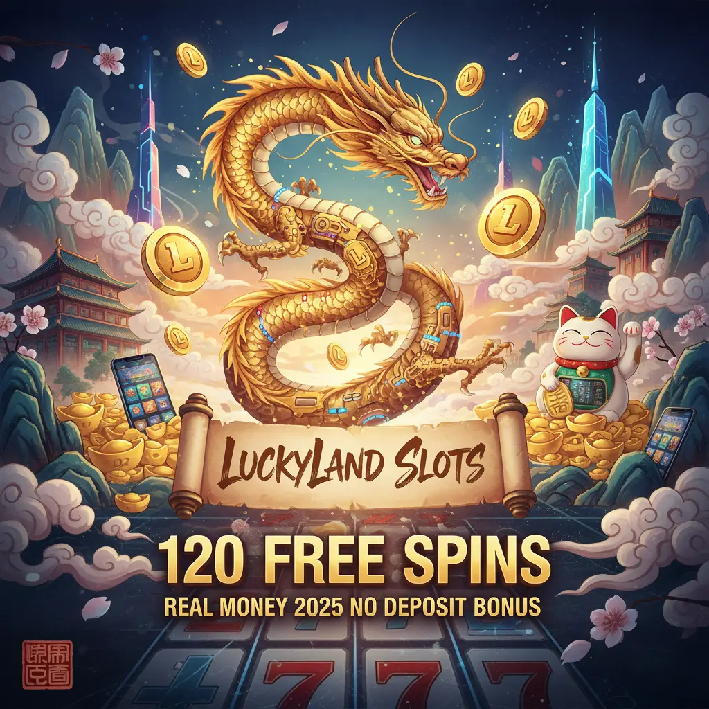 120 free spins for real money 2025 No Deposit Bonus - LuckyLand