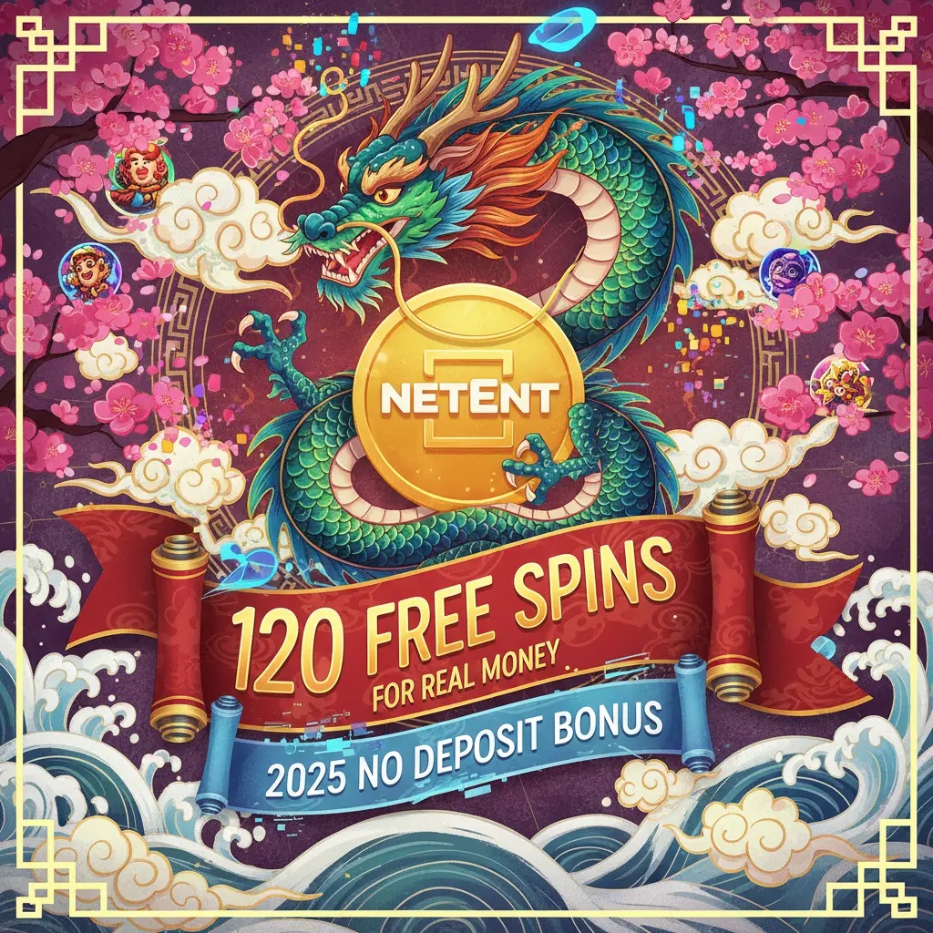 120 free spins for real money 2025 No Deposit Bonus - NetEnt